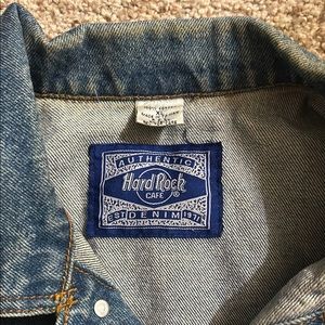 Hard Rock Cafe Denim Jacket